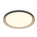 Philips - Plafoniera LED dimmerabile PEBBLO SCENE SWITCH LED/10W/230V 2700K nero