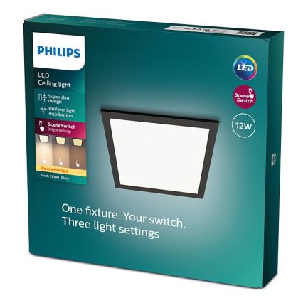 Philips - Plafoniera LED dimmerabile SCENE SWITCH LED/12W/230V 2700K