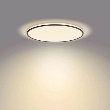Philips - Plafoniera LED dimmerabile SCENE SWITCH LED/36W/230V diametro 50 cm 2700K nero