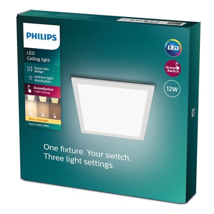 Philips - Plafoniera LED dimmerabile SCENE SWITCH LED/12W/230V 2700K