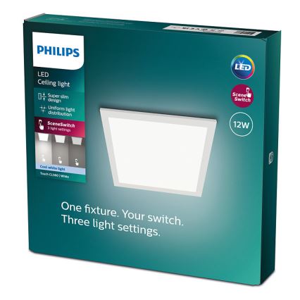 Philips - Plafoniera LED dimmerabile SCENE SWITCH LED/12W/230V 4000K