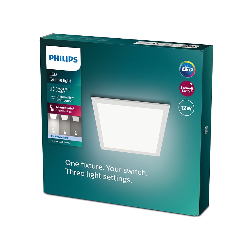 Philips - Plafoniera LED dimmerabile SCENE SWITCH LED/12W/230V 4000K