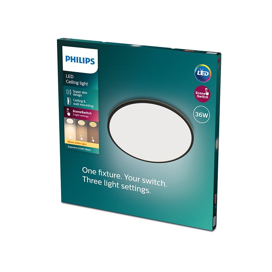 Philips - Plafoniera LED dimmerabile SCENE SWITCH LED/36W/230V