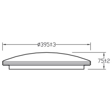 Philips - Plafoniera LED dimmerabile LED/23W/230V 2700-6500K + TC