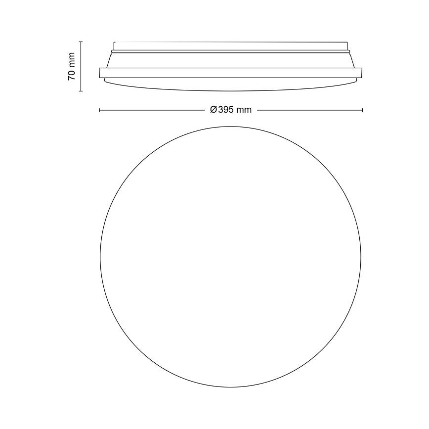 Philips - Plafoniera LED dimmerabile LED/24W/230V 2700-6500K + telecomando