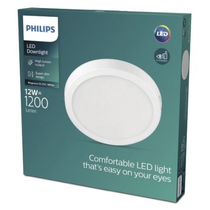 Philips -  Plafoniera LED LED/12W/230V 2700K bianca