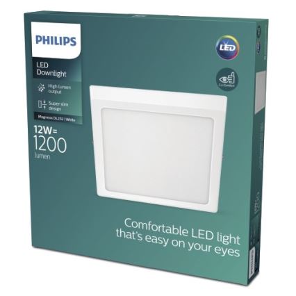 Philips -  Plafoniera LED LED/12W/230V 2700K bianca