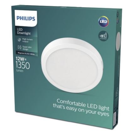 Philips - Plafoniera LED LED/12W/230V 4000K bianca