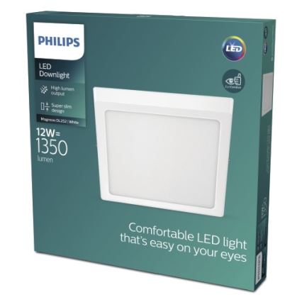 Philips - Plafoniera LED LED/12W/230V 4000K bianca