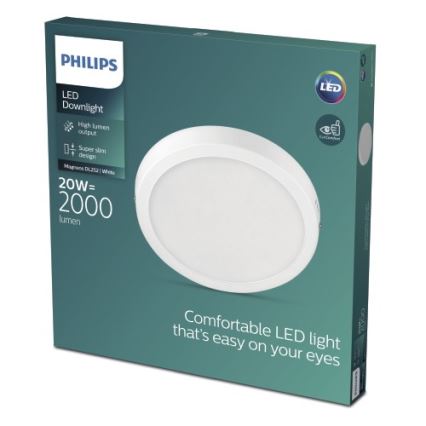 Philips -  Plafoniera LED LED/20W/230V 2700K bianca