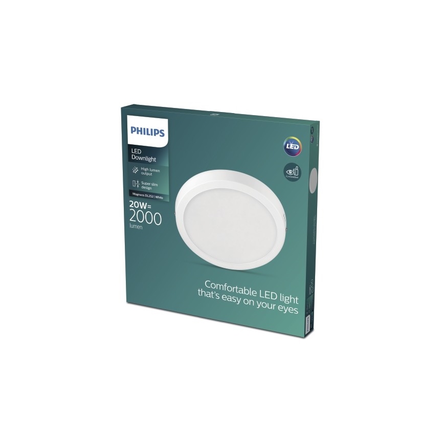 Philips -  Plafoniera LED LED/20W/230V 2700K bianca