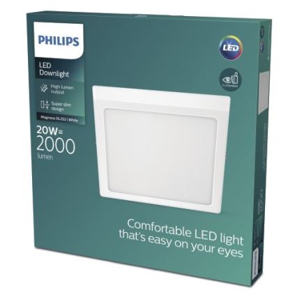 Philips -  Plafoniera LED LED/20W/230V 2700K bianca