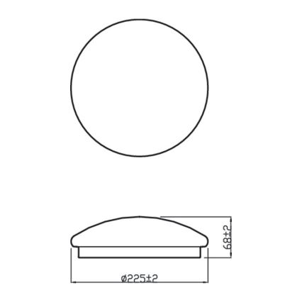 Philips - Plafoniera LED MOIRE CL200 LED/6W/230V