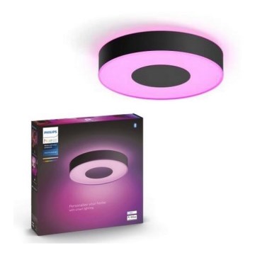 Philips - Plafoniera LED RGB dimmerabile Hue INFUSE LED/33,5W/230V 2000-6500K d. 381 mm nero