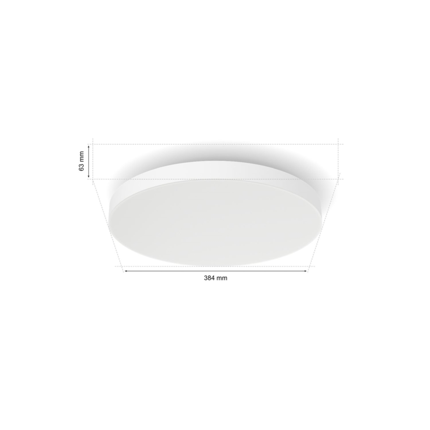 Philips - Plafoniera LED RGBW dimmerabile Hue DATURA LED/48W/230V 2000-6500K