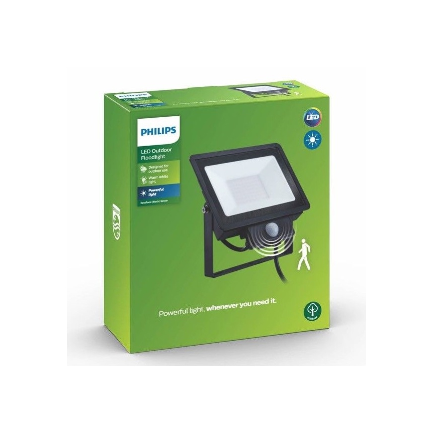 Philips - Proiettore LED con sensore DECOFLOOD LED/20W/230V IP65