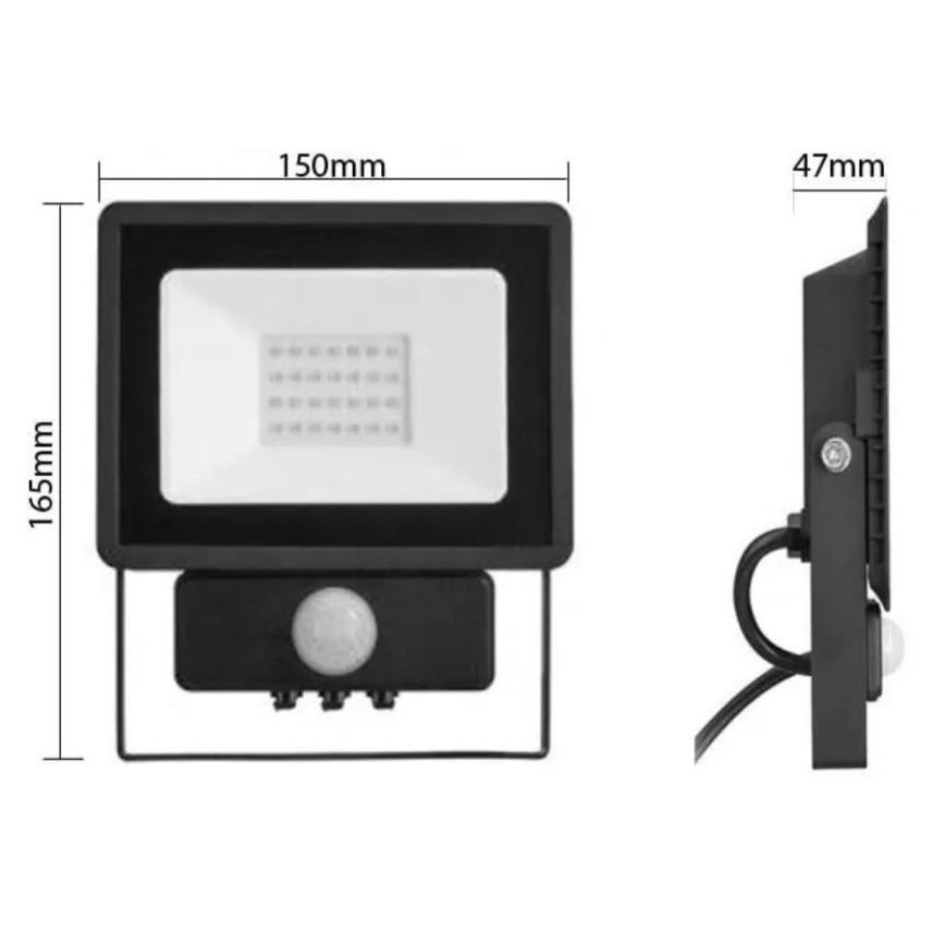 Philips - Proiettore LED con sensore DECOFLOOD LED/20W/230V IP65