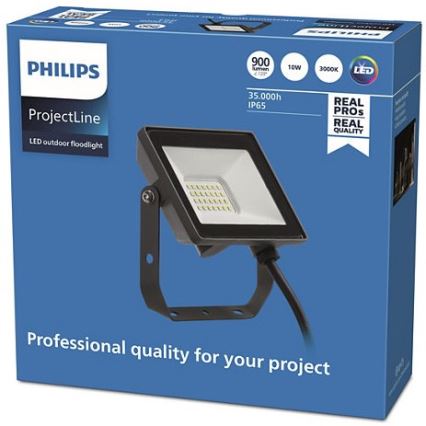 Philips - Proiettore LED da esterno PROJECTLINE LED/10W/230V IP65 3000K