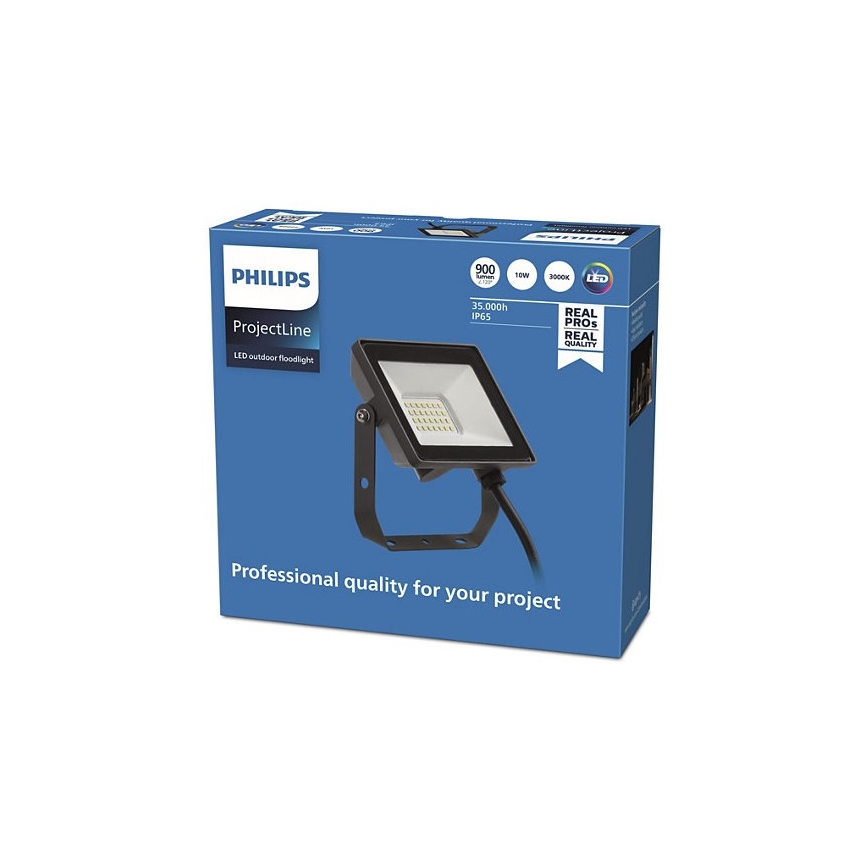 Philips - Proiettore LED da esterno PROJECTLINE LED/10W/230V IP65 3000K