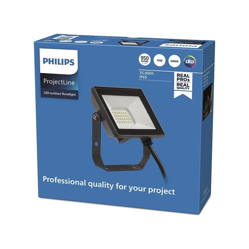 Philips - Proiettore LED da esterno PROJECTLINE LED/10W/230V IP65 4000K