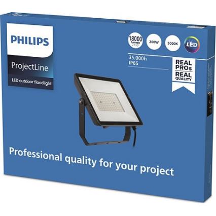 Philips - Proiettore LED da esterno PROJECTLINE LED/200W/230V IP65 3000K