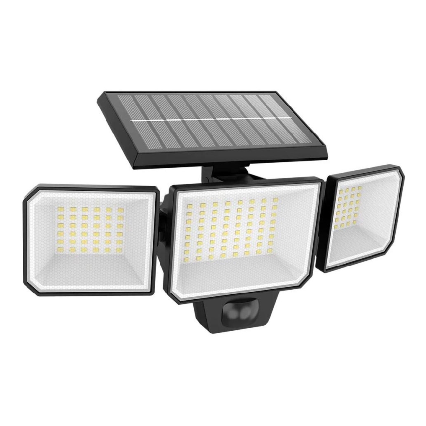 Philips - Proiettore solare da parete a LED con sensore NYSIL 3xLED/8,7W/3,7V 2000 mAh IP65
