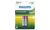 Philips R03B2A80/10 - 2 pz Batteria ricaricabile AAA MULTILIFE NiMH/1,2V/800 mAh