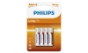 Philips R03L4B/10 - 4 pz Batteria al cloruro di zinco AAA LONGLIFE 1,5V