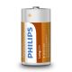 Philips R14L2B/10 - 2 pz Batteria al cloruro di zinco C LONGLIFE 1,5V