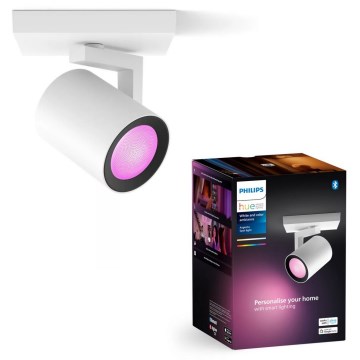 Philips - RGBW Faretto LED dimmerabile Hue ARGENTA 1xGU10/4,2W/230V 2000-6500K