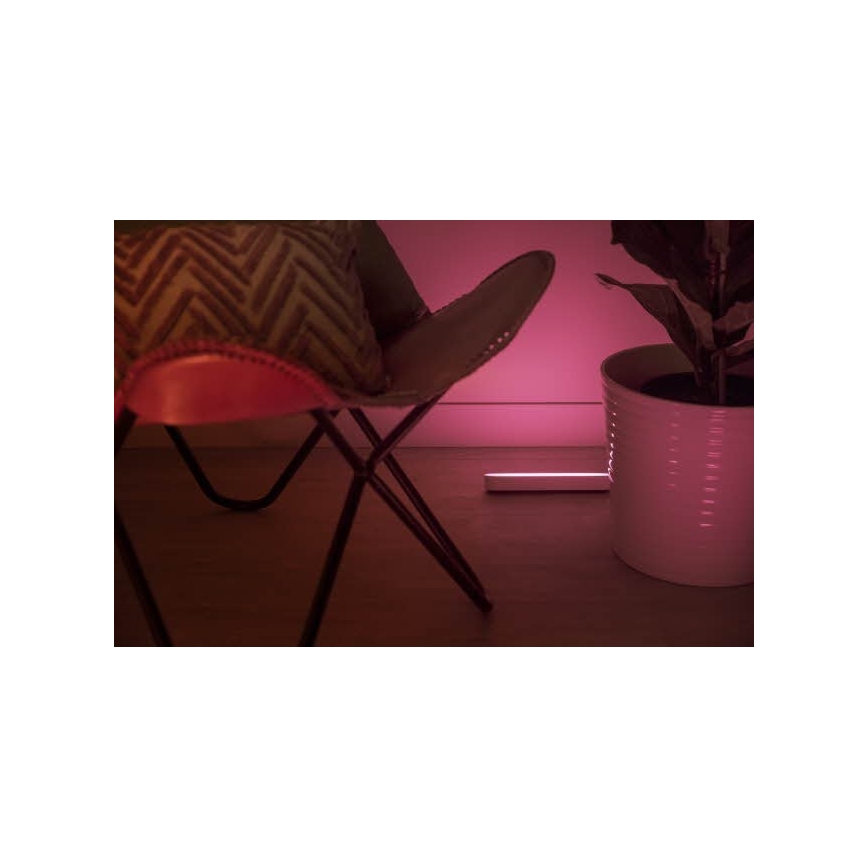 Philips 78202/1E/P7  - SET 2x Lampada da tavolo LED RGB dimmerabile HUE WHITE AND COLOR AMBIANCE LED/6W/230V bianca