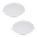 Philips - SET 2x Lampada LED da incasso MESON LED/23,5W/230V 4000K