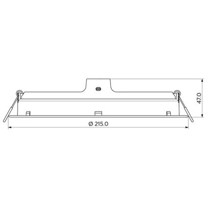 Philips - SET 2x Lampada LED da incasso MESON LED/23,5W/230V 4000K