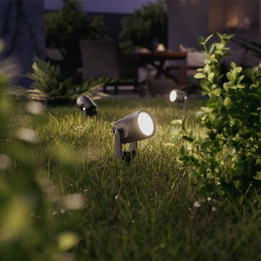Philips - SET 3x Lampada LED da esterno GARDENLINK REUEL LED/1,5W/230V 2700K IP44