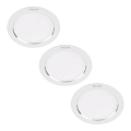 Philips - SET 3x Lampada LED da incasso LED/3,5W/230V 3000K