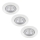 Philips - SET 3x Lampada LED da incasso TARAGON LED/4,5W/230V 2700K