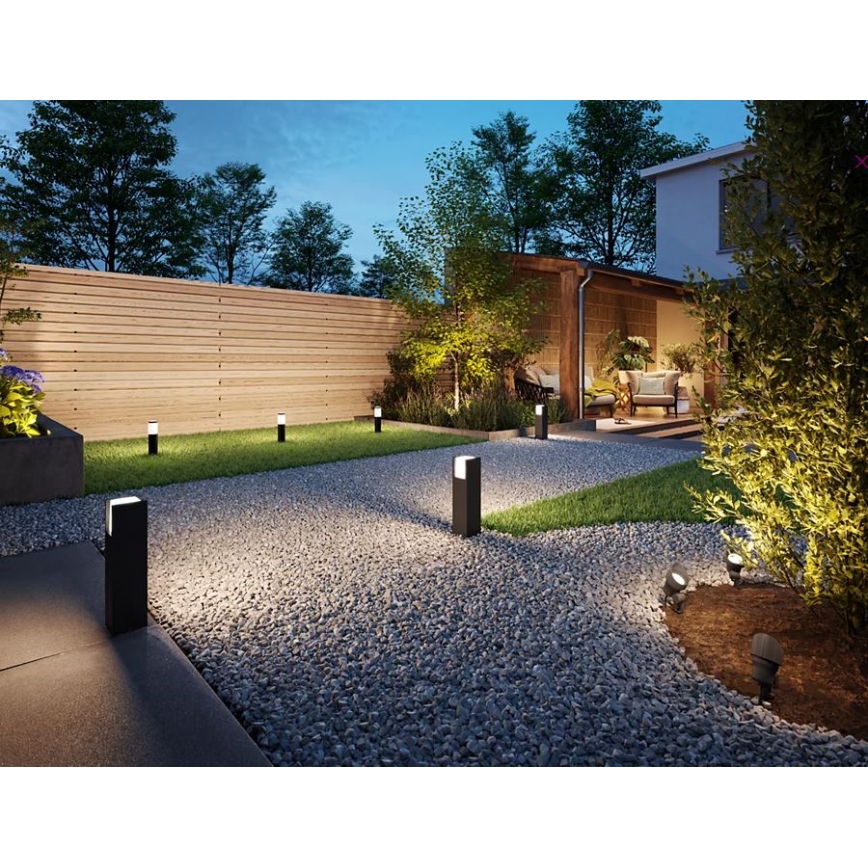 Philips - SET 3x Lampada LED da Esterno GARDENLINK LED/24W/230V 2700K IP44