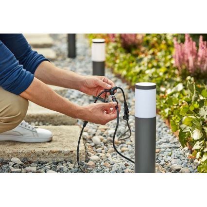 Philips - SET 3x Lampada LED da Esterno GARDENLINK LED/24W/230V 2700K IP44