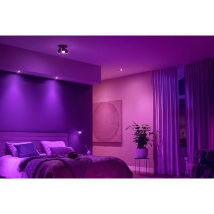 Philips - SET 3x LED RGBW Dimmerabile da Incasso Hue CENTURA 1xGU10/4,2W/230V 2000-6500K