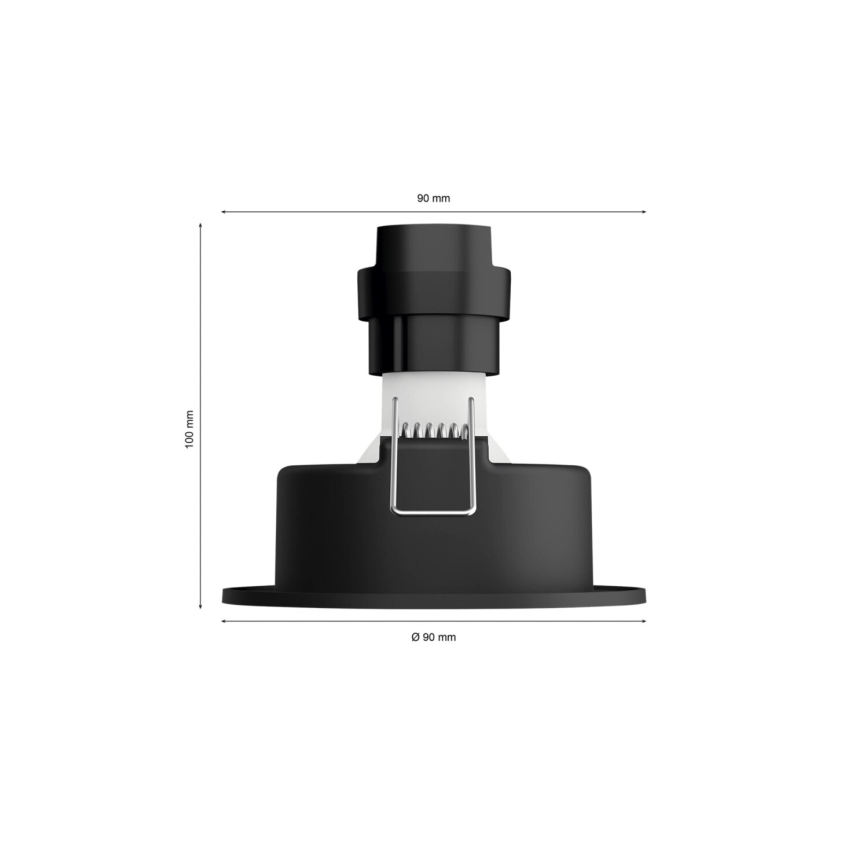 Philips - SET 3x LED RGBW Dimmerabile da Incasso Hue CENTURA 1xGU10/4,2W/230V 2000-6500K