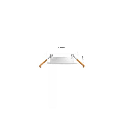 Philips - SET 3x LED RGBW Lampada da incasso dimmerabile per bagni Hue SLIM LED/8,3W/230V IP44 2000-6500K