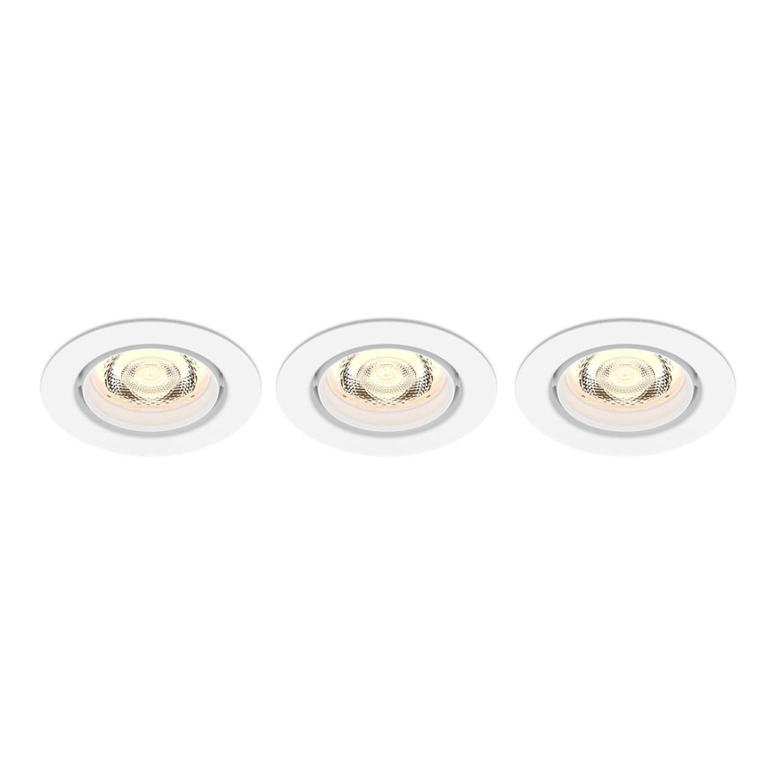 Philips -SET 3xLED Faretto da incasso dimmerabile IMPALA Warm Glow LED/6W/230V
