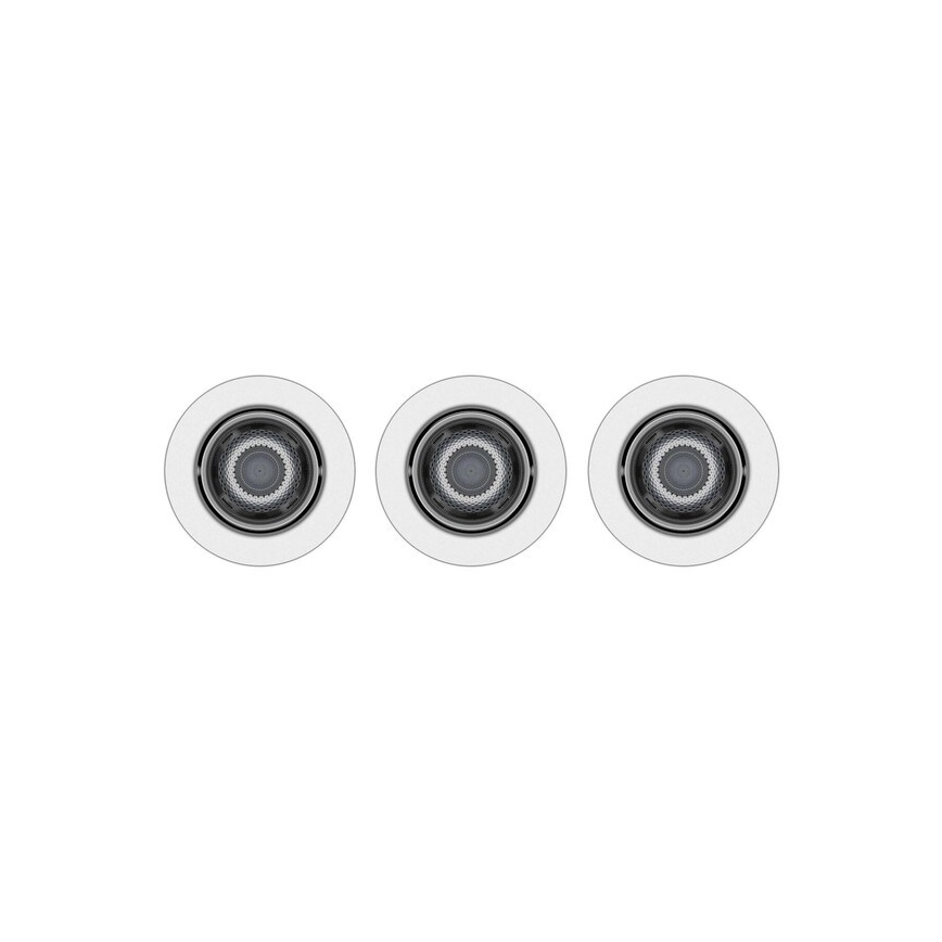 Philips -SET 3xLED Faretto da incasso dimmerabile IMPALA Warm Glow LED/6W/230V