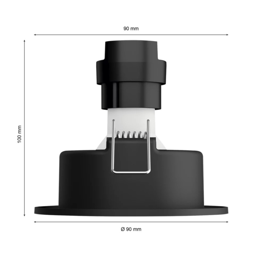 Philips - SET 3x Lampada da incasso LED dimmerabile Hue MILLISKIN 1xGU10/4,2W/230 2200-6500K