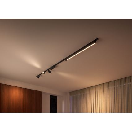 Philips - SET 4x LED RGB Luce dimmerabile per sistema a binario Hue PERIFO LED RGB/44,6W/230V 2000-6500K