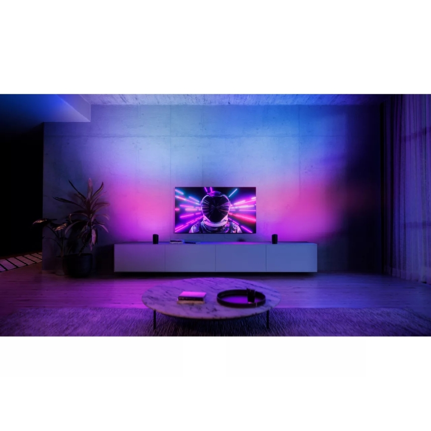 Philips - Set da 2 proiettori LED RGBW dimmerabili Hue PLAY LED/20W/230V 2000–6500K bianco
