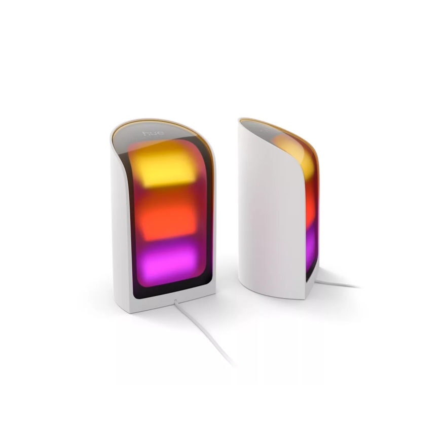 Philips - Set da 2 proiettori LED RGBW dimmerabili Hue PLAY LED/20W/230V 2000–6500K bianco