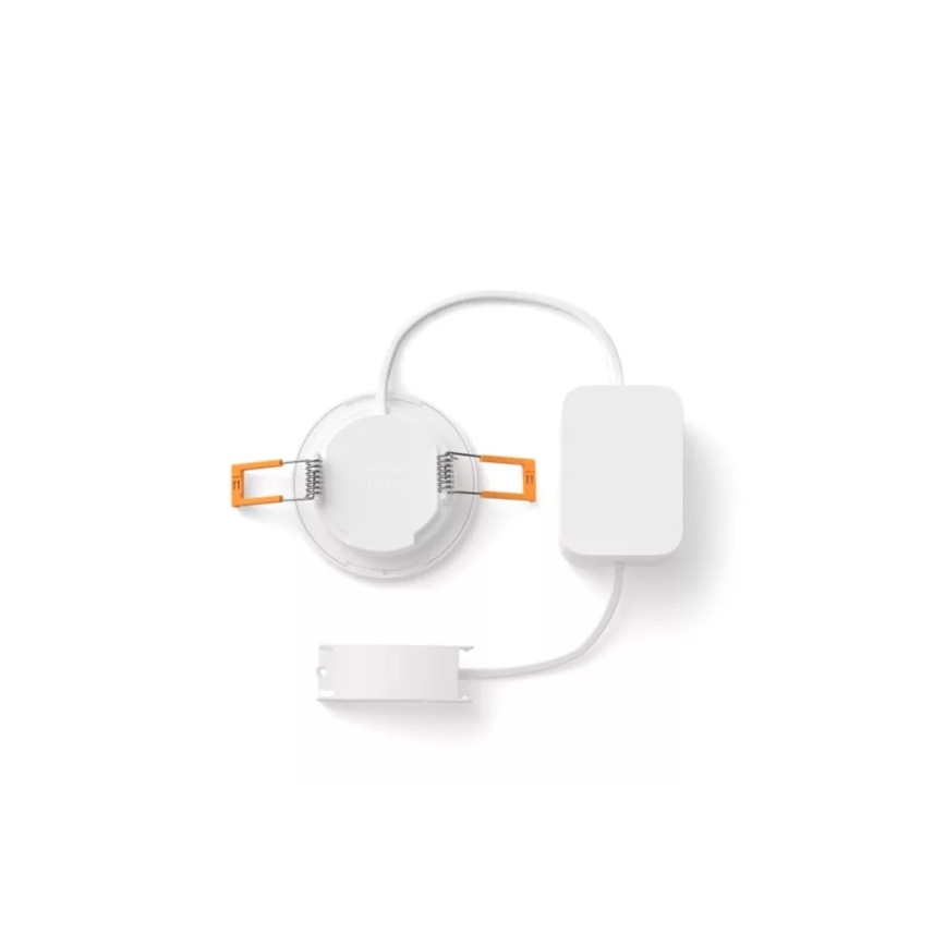 Philips - Set da 3 faretti LED RGBW dimmerabili per bagno Hue SLIM LED/8,3W/230V 1000-20000K bianco P44