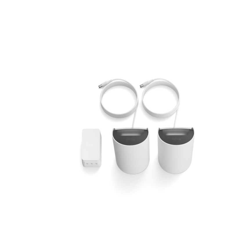 Philips - Set di 2 luci di proiezione LED dimmerabili Hue PLAY Wall Washer RGBW, 20 W/230 V, 2000–6500 K, bianco