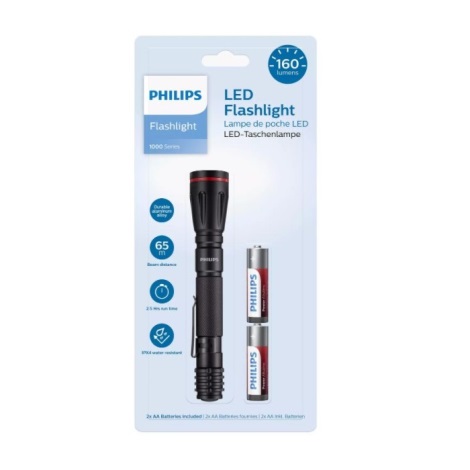 Philips SFL1001P/10 - Faretto LED/2xAA